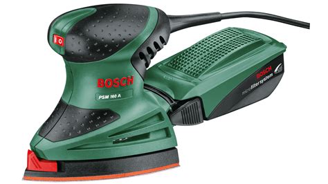 Bosch PSM 160 A avec son plateau triangulaire