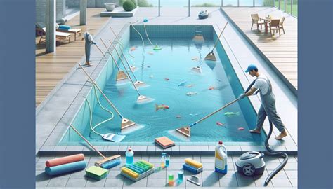 Entretien d'une piscine : nettoyage et traitement de l'eau