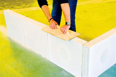 pose premier rang béton cellulaire