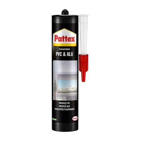 Cartouche de colle PVC et Aluminium Pattex