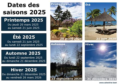 Calendrier illustrant les saisons et leur impact sur la rénovation
