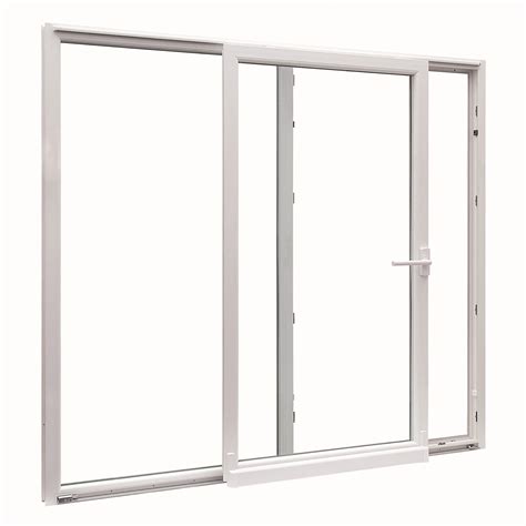 Fenêtre coulissante PVC blanche