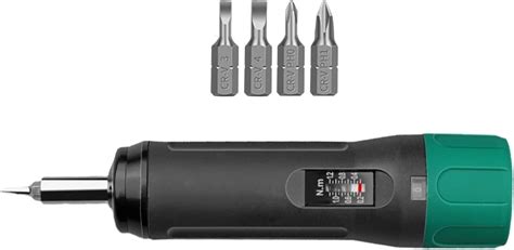 Tournevis dynamométrique utilisé pour visser une borne électrique