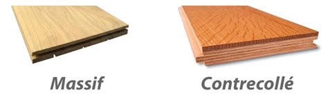Différence entre parquet massif et contrecollé