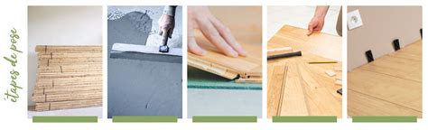 Pose de parquet flottant étape par étape
