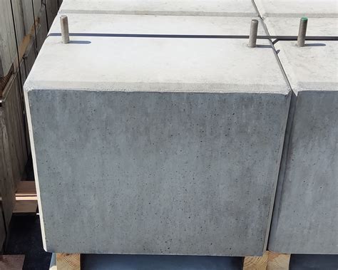 Dalles de lestage en béton de couleur anthracite