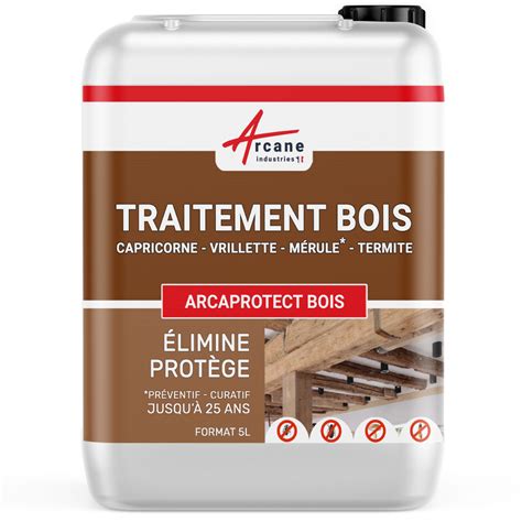 Produits de traitement et de protection pour le bois extérieur