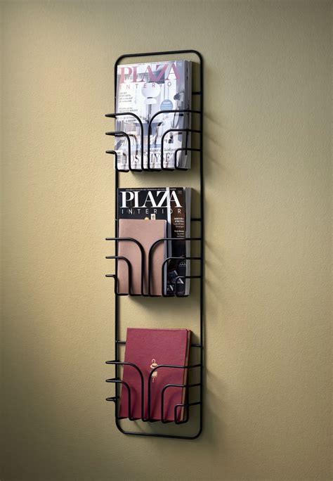 Collection de porte-revues muraux de différents styles