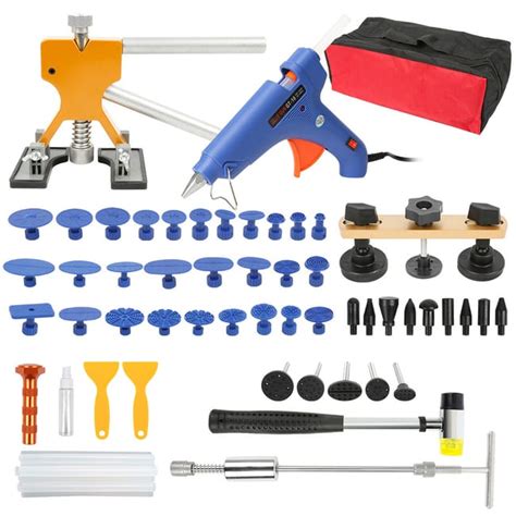 Composition d'un kit de débosselage à colle