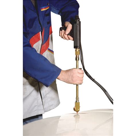 Outils de débosselage professionnels : tiges, marteau à inertie, lampe