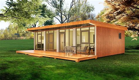 Petite maison préfabriquée moderne