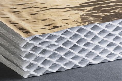 Structure alvéolaire d'un isolant réflecteur