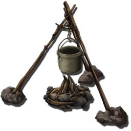 Marmite suspendue dans ARK