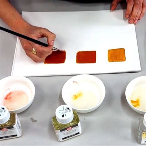 Principe du gras sur maigre en peinture