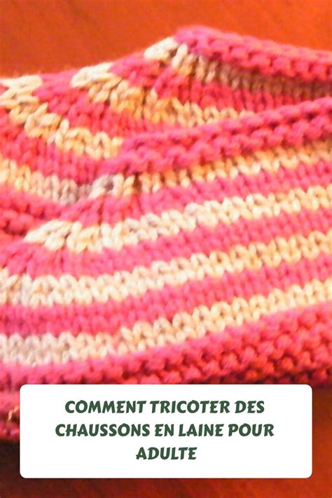 Laine colorée pour tricoter des chaussons