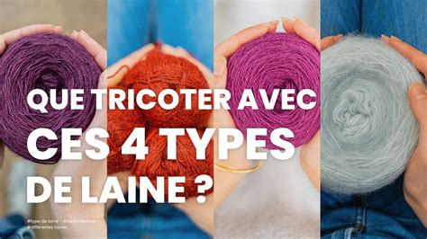 Exemple de carrés de laine de différentes tailles et couleurs