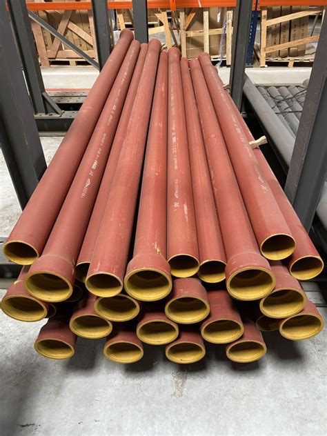 Tuyau en fonte de gros diamètre pour réseaux d'assainissement