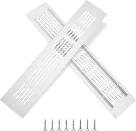 Exemple de grille d'aération encastrée dans un coffrage