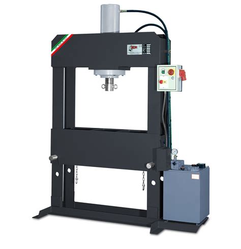 Exemple de structure pour une presse hydraulique d'atelier