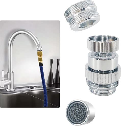 Schéma d'installation d'un adaptateur de robinet