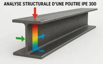 Exemple de linteau métallique (profil IPE)