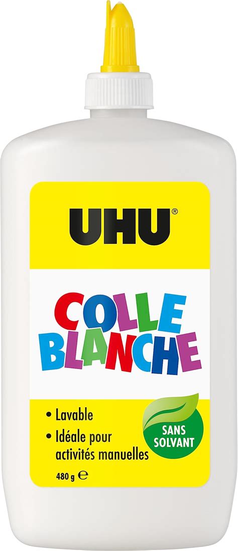 Bouteille de colle blanche