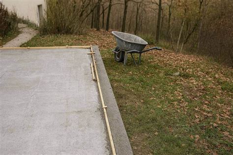 Schéma d'un surbot béton sur une dalle