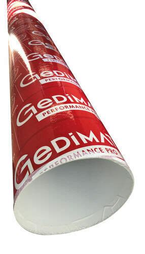 Schéma d'un tube de coffrage carton rond avec une couche intérieure lisse