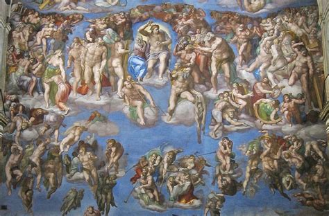 Fresque du Jugement Dernier à l'intérieur du Dôme