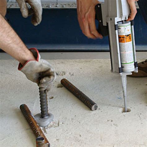 Illustration d'une cartouche de scellement chimique bicomposant