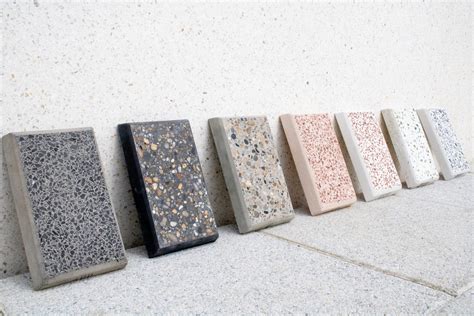 Exemples de teintes de béton architectonique