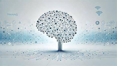 Infographie montrant les différentes étapes de l'entraînement d'un modèle IA