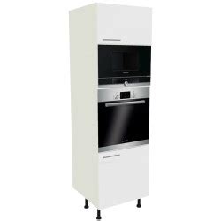 Schéma d'une colonne de cuisine pour four et micro-ondes encastrés