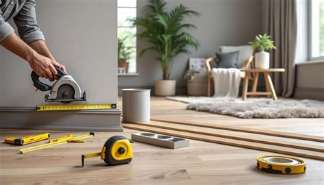 Outils nécessaires pour l'installation de plinthes