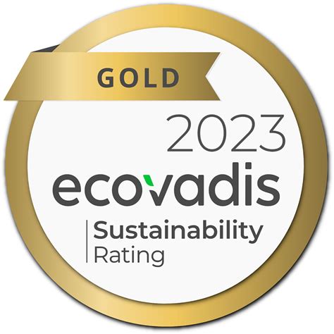 Symbole médaille d'or EcoVadis