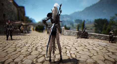 Personnage Shai jouant d'un instrument dans Black Desert Online