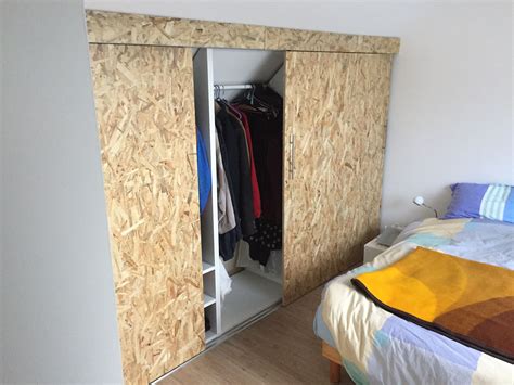 Dressing bas en panneaux OSB