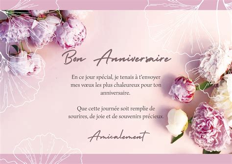 Exemple de carte d'anniversaire avec motif de bois et outils
