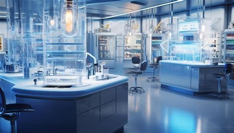 Ruines d'un laboratoire high-tech