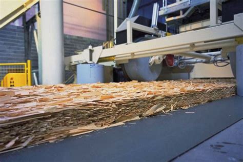 Fabrication de panneaux OSB