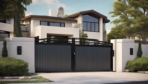 Portail automatique moderne