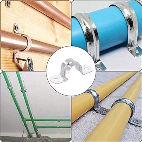 Exemple de colliers de fixation pour tuyauterie