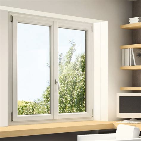 Fenêtre moderne en PVC avec double vitrage