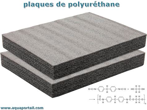 Structure alvéolaire d'un panneau de polyuréthane