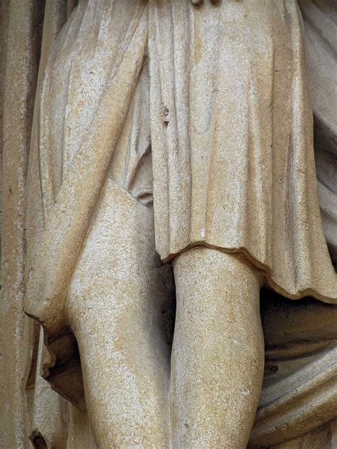 Détail de polychromie sur une sculpture de la Cathédrale de Strasbourg