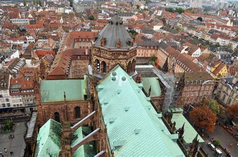 Vue de la Tour Klotz de la Cathédrale de Strasbourg