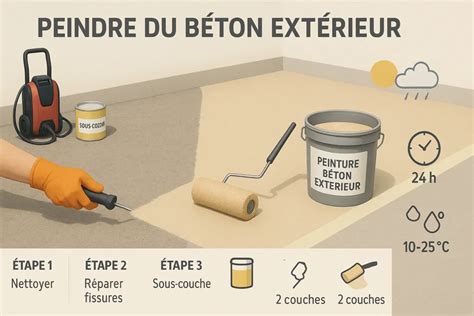 Comparaison des types de peintures pour béton extérieur