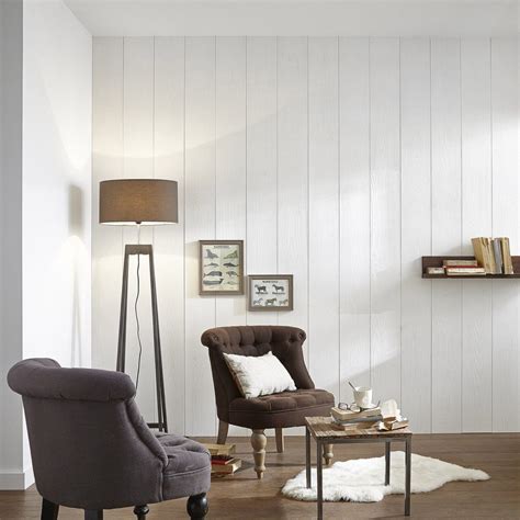 Illustration comparant l'effet d'un lambris horizontal et vertical sur la perception de l'espace