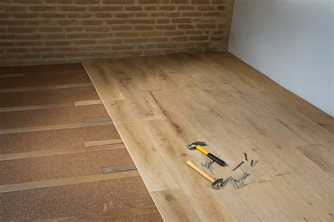 Structure d'un parquet massif