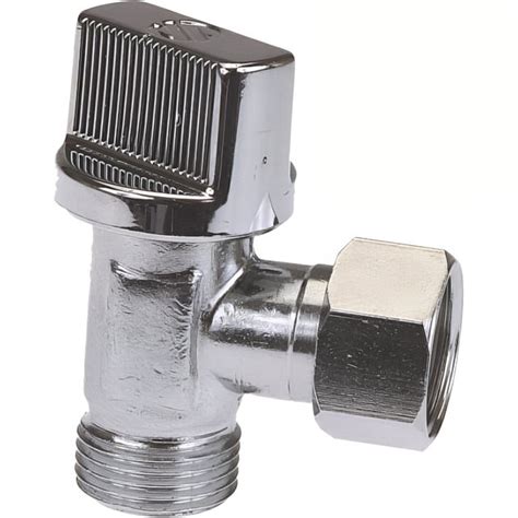 Robinet d'équerre pour chasse d'eau